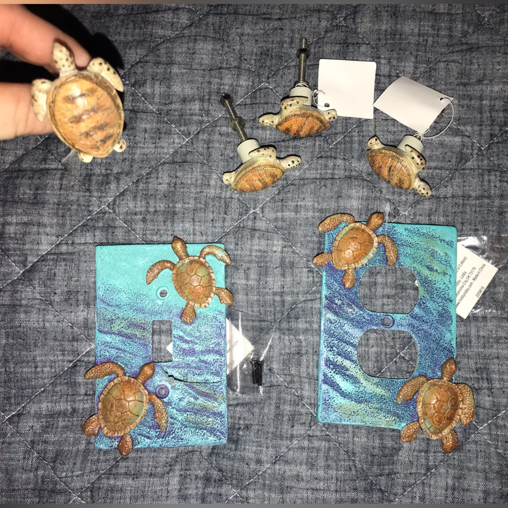 Sea Turtle Bathroom Accessories